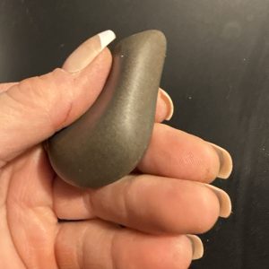 Smooth Basalt Worry Stone